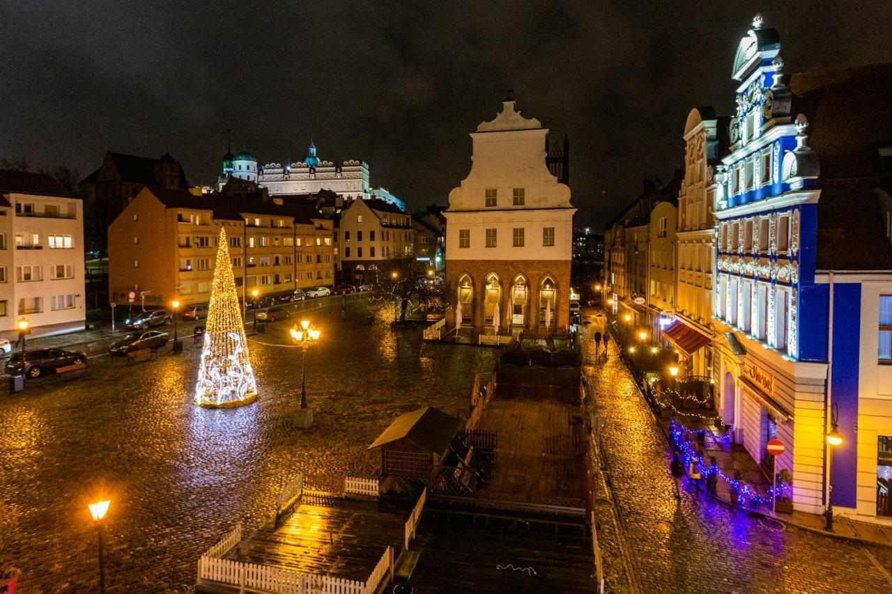 Apartament Rynek Sienny 1 Szczecin Ngoại thất bức ảnh